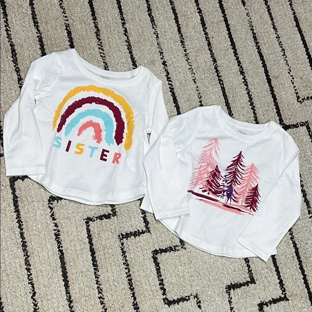 2 Kids Long Sleeve Tops